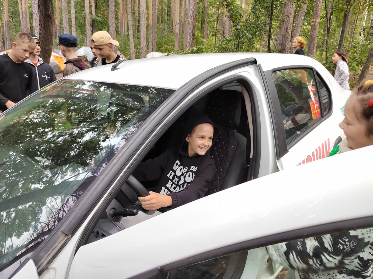 Автошкола «Перспектива» в летнем лагере на Тургояке!